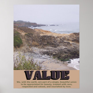Along the Rocky Path (Value) Poster