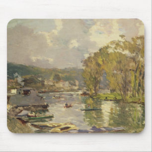 Along the Seine at Meudon, c.1893 (oil on canvas) Mouse Pad
