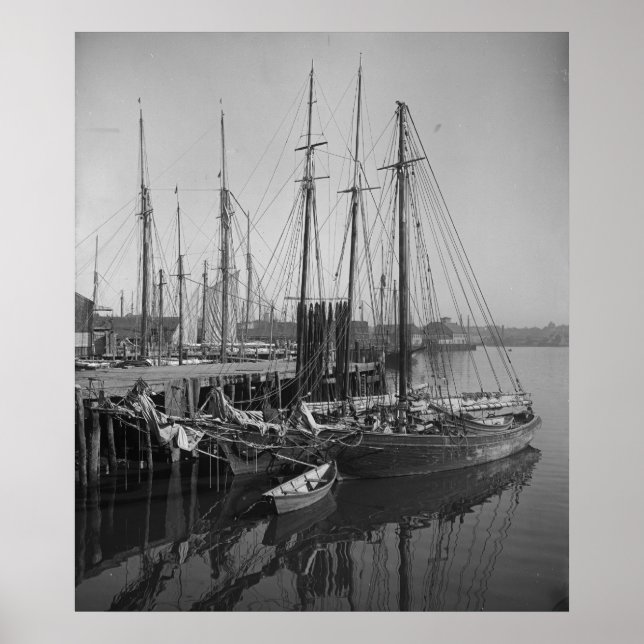 Along the Wharves Poster (Front)