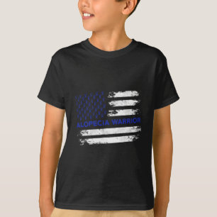 Alopecia Awareness Hair Loss Warrior Aware Survivo T-Shirt