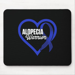 Alopecia Awareness Hair Loss Warrior Care Survivor Mouse Pad