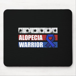 Alopecia Awareness Hair Loss Warrior Caring Surviv Mouse Pad