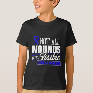 Alopecia Awareness Hair Loss Warrior Flag Tools Su T-Shirt