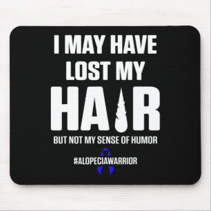 Alopecia Awareness Hair Loss Warrior Survivor 5 Mouse Pad
