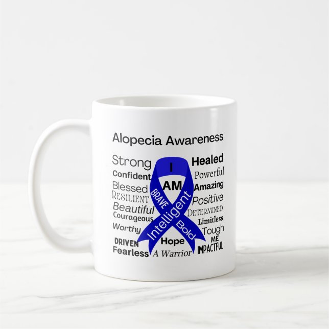 Alopecia Inspirational Mug (Left)
