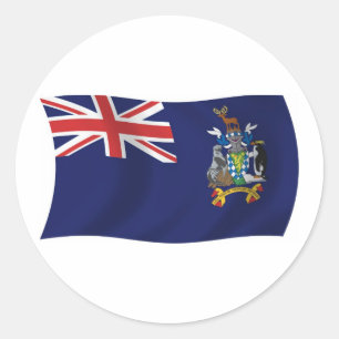 Alors Autocollant Drapeau Géorgie et Sandwich