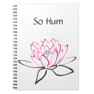 Alors Hum Pink Black Lotus Journal