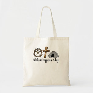 Alot Can Happen In 3 Days Shirt, Hallelujah Easter Tote Bag