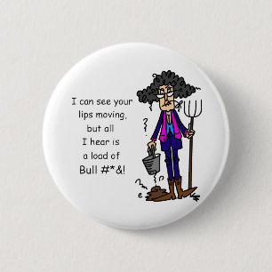 Alot of BS 2 Inch Round Button