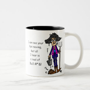 Alot of BS Two-Tone Coffee Mug