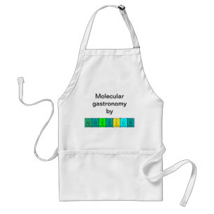 Aloysius periodic table name apron