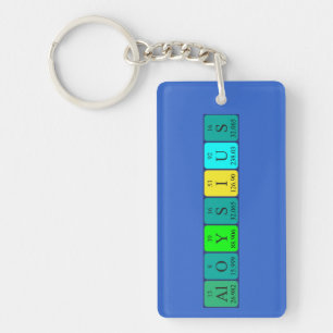 Aloysius periodic table name keyring