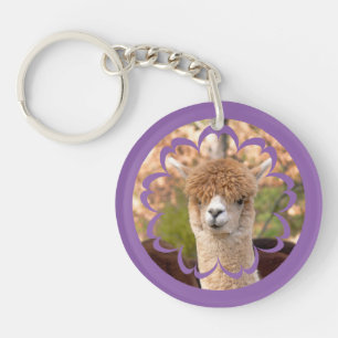 Alpaca Animal Keychains