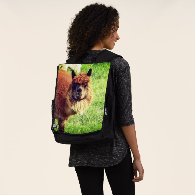 Alpaca Backpack (Worn)