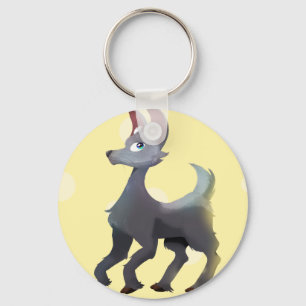 Alpaca Bunny - Ultimate Grey/Illuminating Keychain