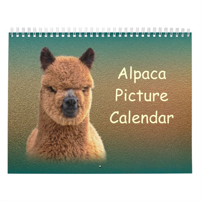 Alpaca Calendar 2023 (Cover)