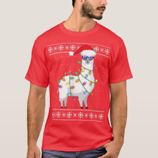 Alpaca Christmas Tree Alpaca Christmas Tree T-Shirt