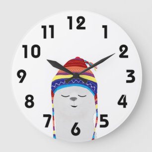 Alpaca Clock