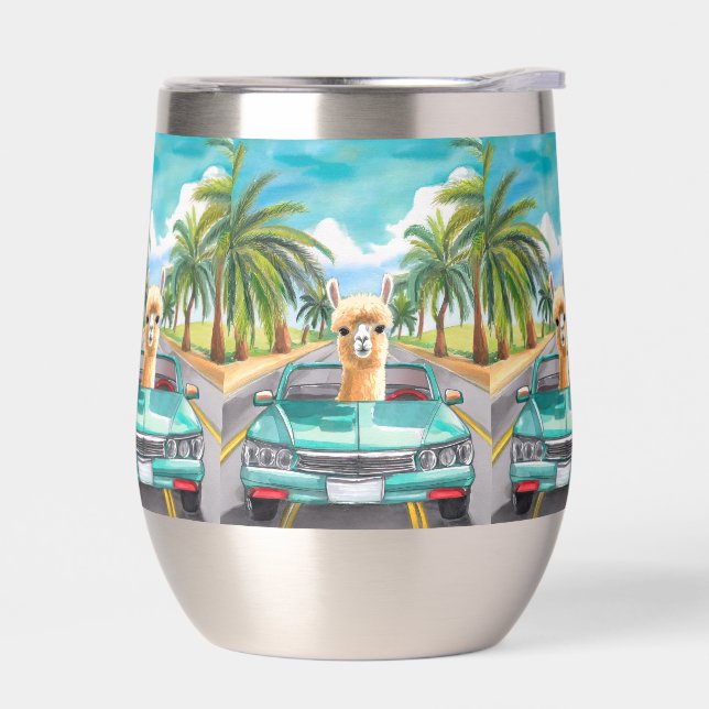 Alpaca Driving (Left)