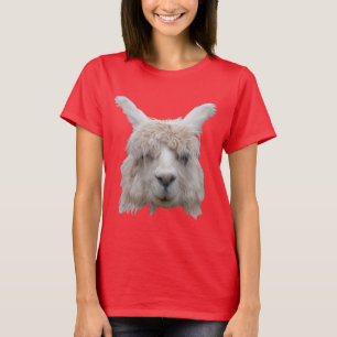 Alpaca du T-shirt féminin de football péruvien