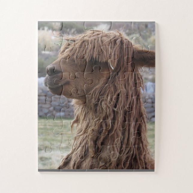 ALPACA EASY JIGSAW PUZZLE (Vertical)