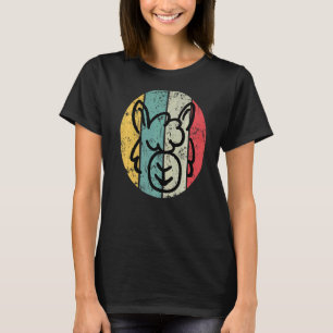 Alpaca Farmers Farmers Lama Head Retro Alpaca Llam T-Shirt