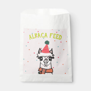 Alpaca Food Fiesta Birthday Favour Bag