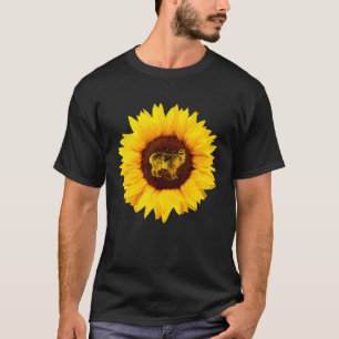 Alpaca For Women Men Vicuna Llama Sunflower Lover T-Shirt