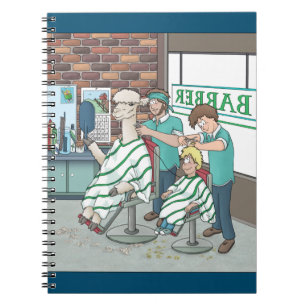 Alpaca haircut  notebook