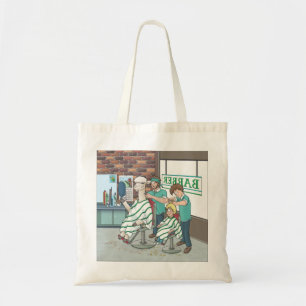 Alpaca haircut tote bag