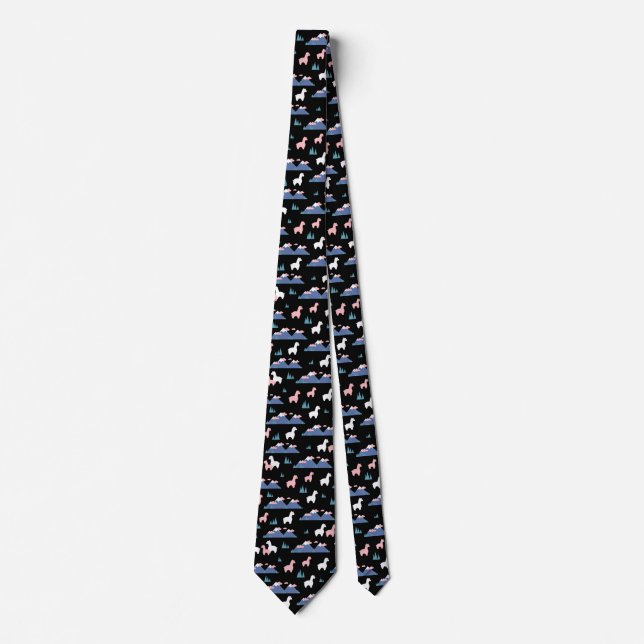 Alpaca Heaven Place Tie (Front)