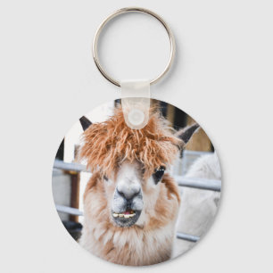 alpaca keychain
