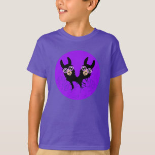 Alpaca llama Twins Birthday T-Shirt