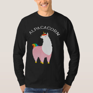 Alpaca Llama Unicorn Alpacacorn T-Shirt