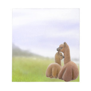 Alpaca Love Notepad