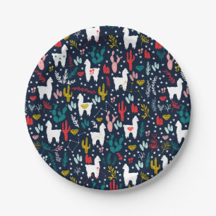 Alpaca Paper Plate