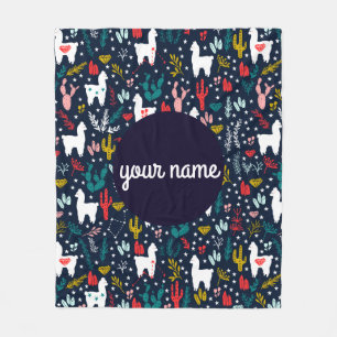 Alpaca Personalized Blanket