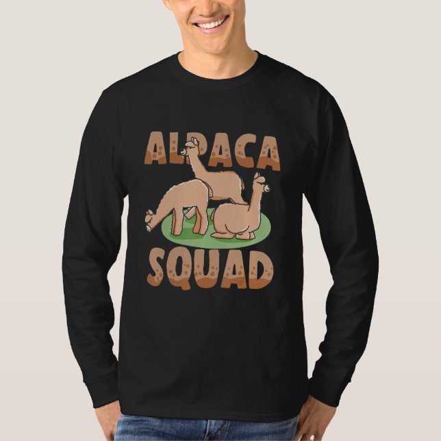 Alpaca Squad T-Shirt (Front)