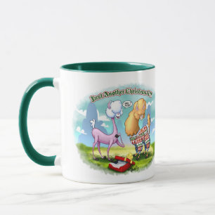 ALPACA SWEATER by Jeff Willis Art Mug