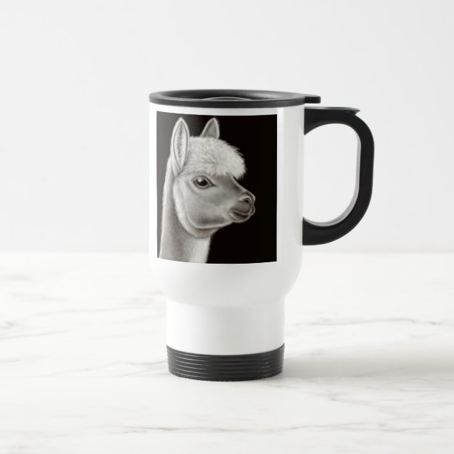 Alpaca Travel Mug (Right)