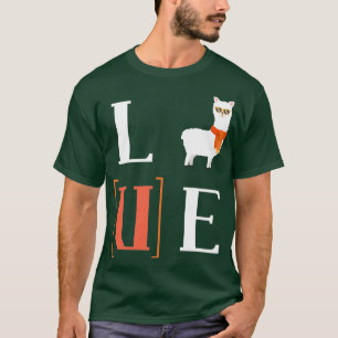 Alpaca Valentines Day Gift Llama T-Shirt