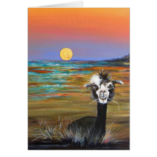 Alpaca - Vincent note card