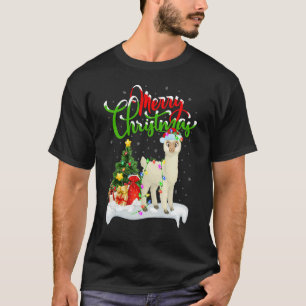 Alpaca   Xmas Decorations Santa Alpaca Christmas T-Shirt