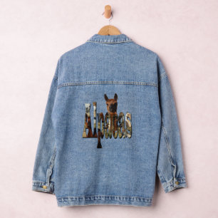 Alpacas Est Le Mot, Femme Denim Veste