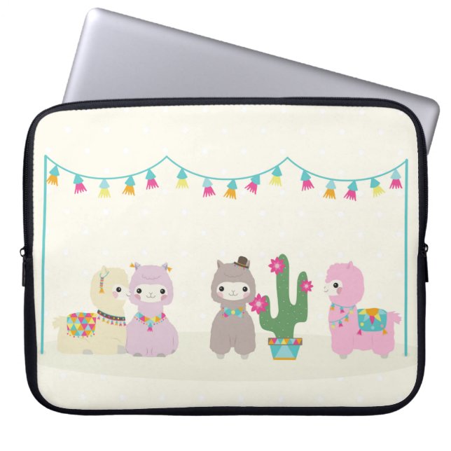 Alpacas Laptop Sleeve (Front)