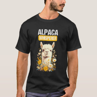 Alpacas Lovers Alpaca Whisperer T-Shirt