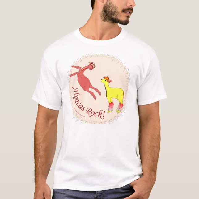 Alpacas Rock T-Shirt (Front)