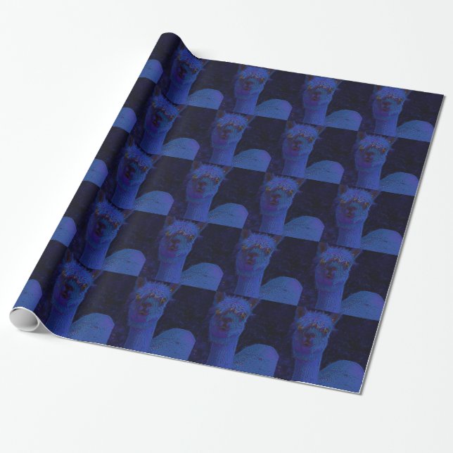 Alpacca Wrapping Paper (Unrolled)