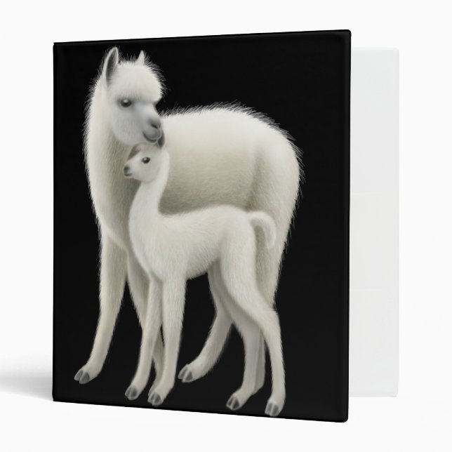 Alpaga et son classeur de Cria Avery (Devant/intérieur)