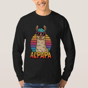 Alpapa Father's Day Best Dad Calls Alpaca T-Shirt